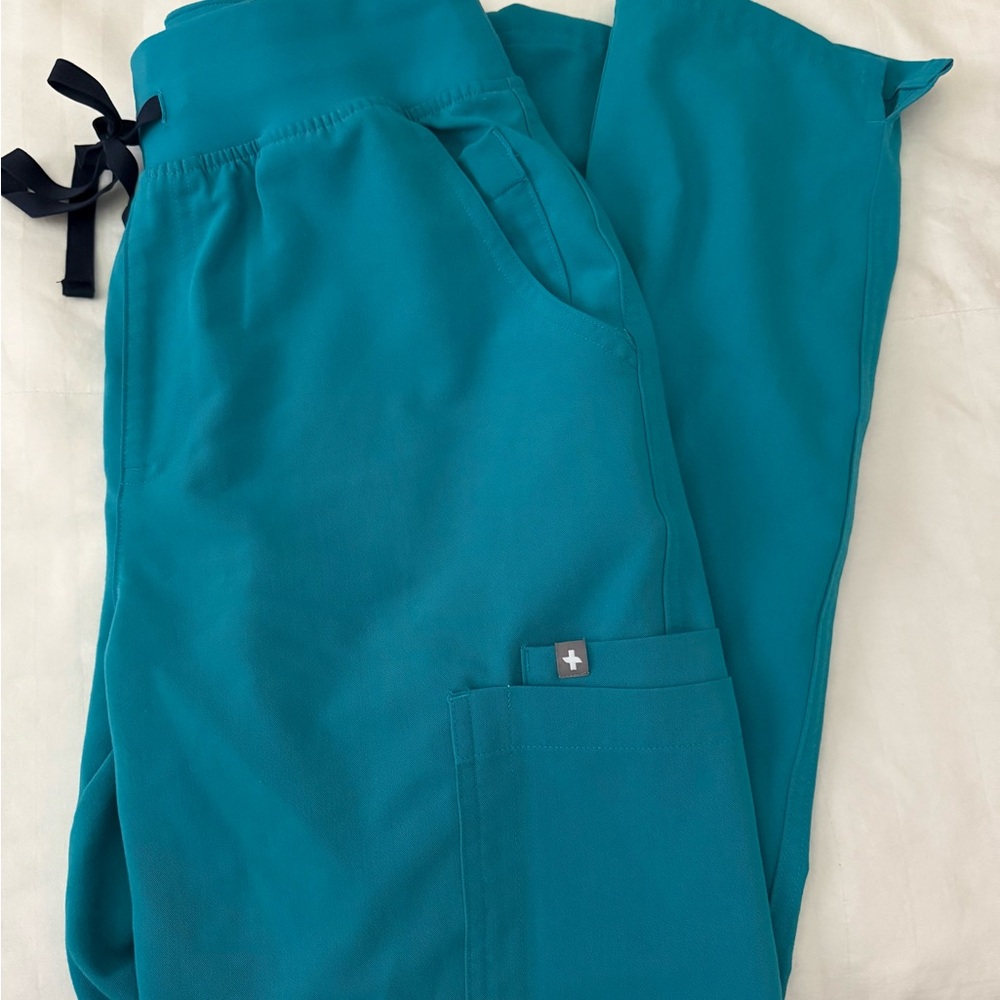 Teal Figs Scrub Pants